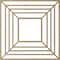 Ekena Millwork Raven Wood Fretwork Pierced Ceiling Medallion, Hickory, 34"OD x 12 1/2"ID x 1/4"T CMWP34X34X0250RAHI - alternate 2